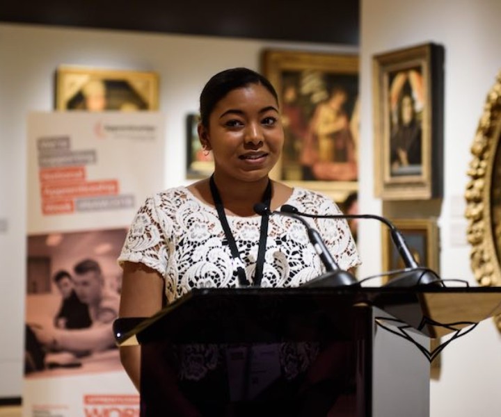 National Apprenticeship Service. International Women's Day 2018 at The National Gallery, London. 8th March, 2018. Photographer: Mary Stamm-Clarke